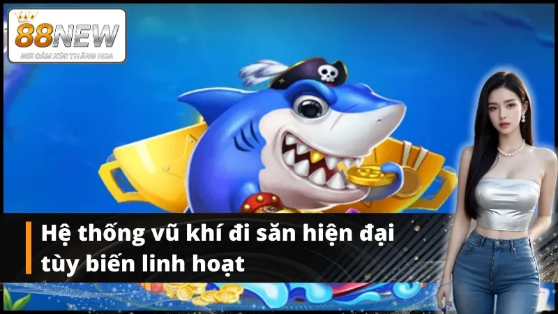 Hệ thống vũ khí đi săn hiện đại tùy biến linh hoạt