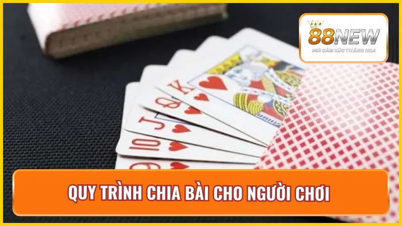 Quy trình chia bài chi tiết cho người chơi mới