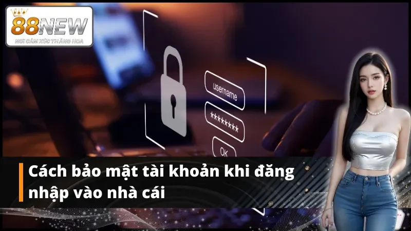 Cách bảo mật tài khoản khi đăng nhập vào nhà cái
