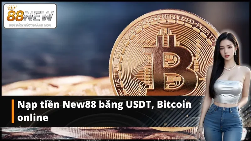 Nạp tiền New88 bằng USDT, Bitcoin online