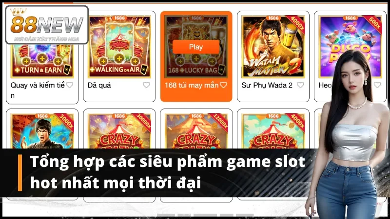 Tổng hợp các siêu phẩm game slot hot nhất mọi thời đại