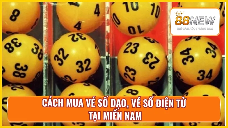 Cách mua vé số tại miền Nam