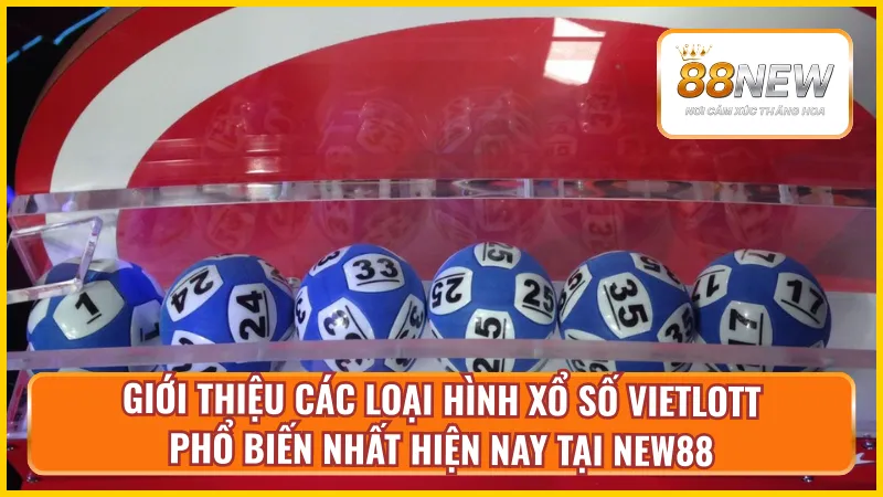 Giới thiệu một số loại hình xổ số Vietlott New88