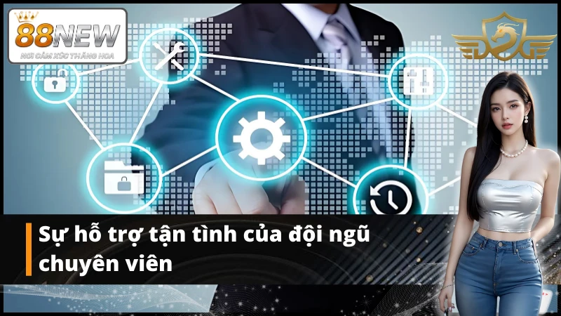 Chuyên viên tại sảnh game DG luôn hỗ trợ tận tình