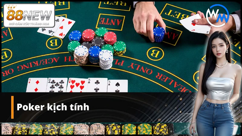Poker kịch tính tại sảnh game WM